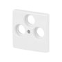 BUSCH-JAEGER 1724-0-4335 Placa de pared para comunicación de datos, Blanco