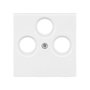 BUSCH-JAEGER 1724-0-4335 Placa de pared para comunicación de datos, Blanco