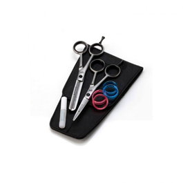 Glamtech Glamtech One Set de Tijera de 5,5 pulg. y Entresacador para Zurdos