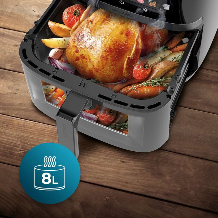 Cecotec Cecofry&Grill Duoheat 8000 Freidora de Aire y Grill 8L Cecotec Cecofry&Grill Duoheat 8000 Freidora de Aire y Grill 8L