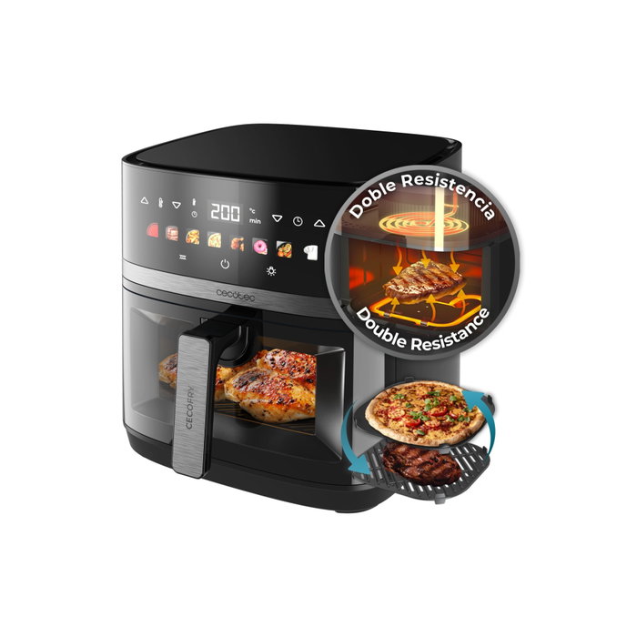 Cecotec Cecofry&Grill Duoheat 8000 Freidora de Aire y Grill 8L Cecotec Cecofry&Grill Duoheat 8000 Freidora de Aire y Grill 8L