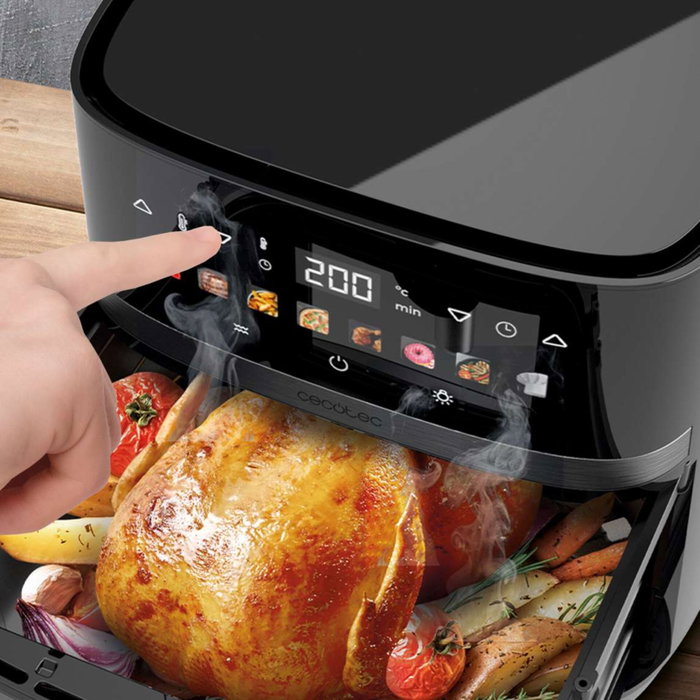 Cecotec Cecofry&Grill Duoheat 8000 Freidora de Aire y Grill 8L Cecotec Cecofry&Grill Duoheat 8000 Freidora de Aire y Grill 8L