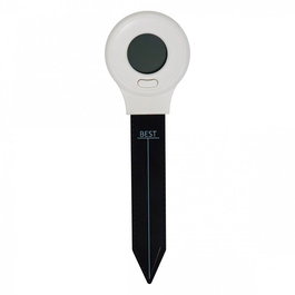 Biotop Sensor de Humedad del Suelo con Pantalla Digital - Monitor de Riego para Plantas, Incluye Pila CR2032, Material PVC