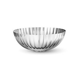 Georg Jensen Bol Bernadotte Acero Pulido Altura 10,2 cm Diámetro 26 cm