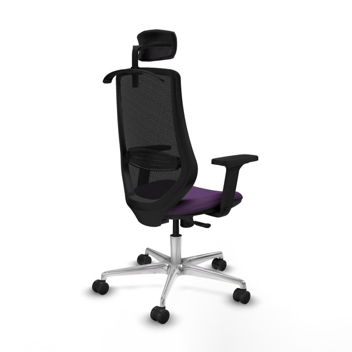 PIQUERAS Y CRESPO Silla de oficina Mardos con Mecanismo Sincro, Morado y Negro PIQUERAS Y CRESPO Silla de oficina Mardos con Mecanismo Sincro, Morado y Negro