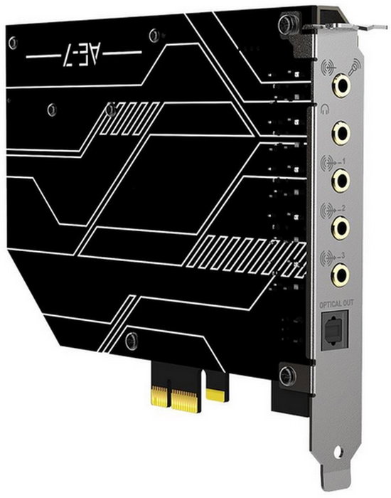 Creative Labs Sound Blaster AE-7 5.1 canales PCI-E Gris