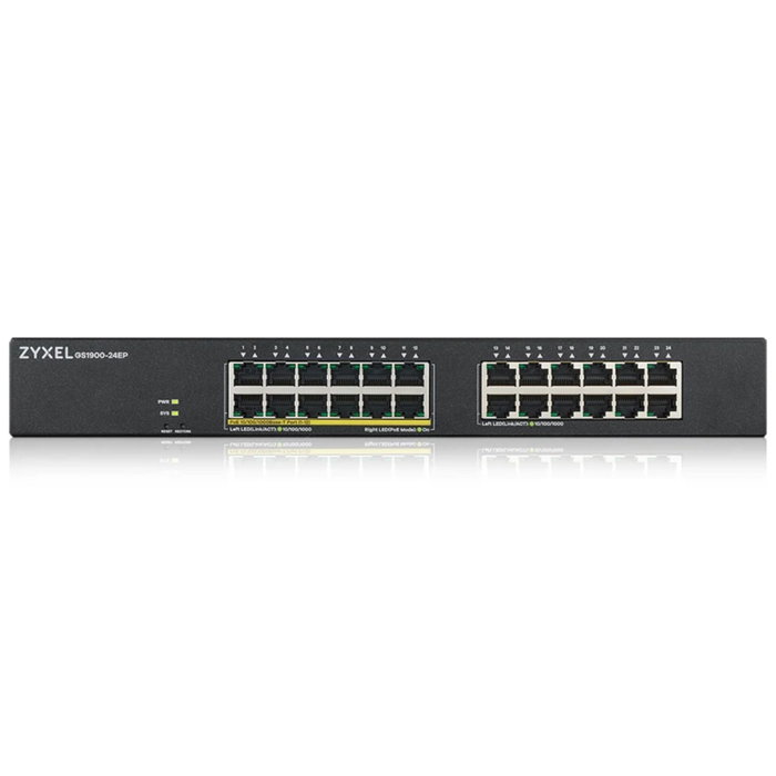 Zyxel GS1900-24EP Switch Gestionado L2 Gigabit Ethernet PoE Negro
