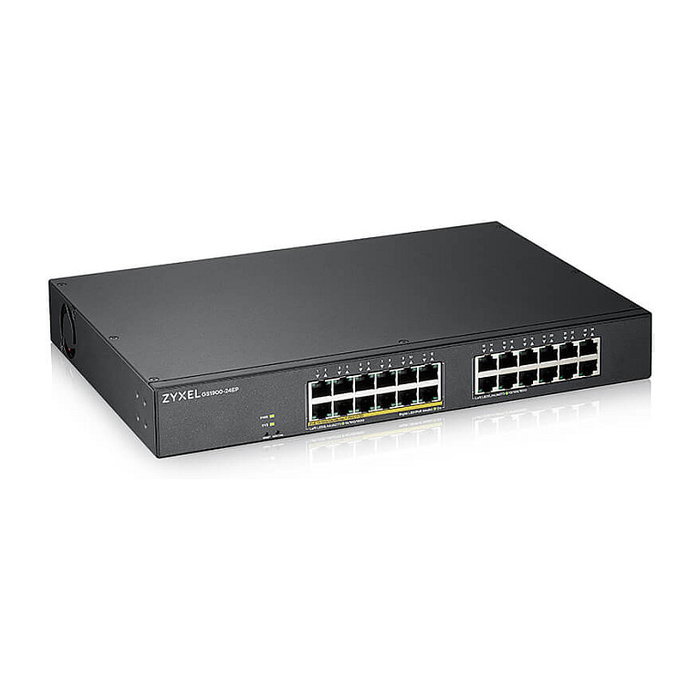 Zyxel GS1900-24EP Switch Gestionado L2 24 Puertos Gigabit PoE+ Rackable 48 Gbps Full Duplex 802.3at