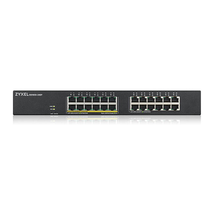 Zyxel GS1900-24EP Switch Gestionado L2 24 Puertos Gigabit PoE+ Rackable 48 Gbps Full Duplex 802.3at