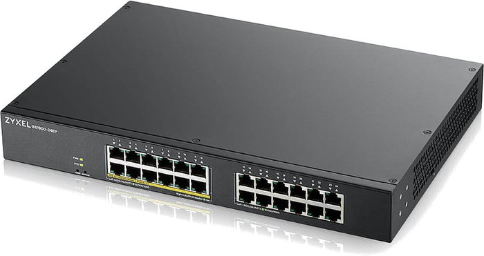 Zyxel GS1900-24EP Switch Gestionado L2 con 24 Puertos Gigabit y 12 Puertos PoE+