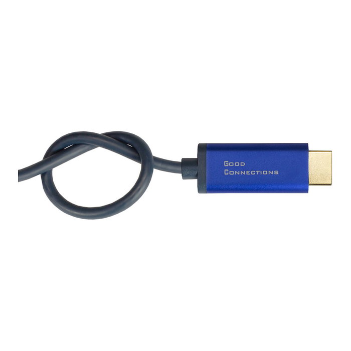 GoodConnections 4860-SF020B Cable DisplayPort 1.4 Macho a HDMI 2.0 Macho 2 m Azul, 4K Ultra HD 3840x2160 Pixeles 60 Hz, HDCP 2.2
