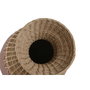DKD Home Decor Jarrón de Terracota y Ratán 24x24x35 cm