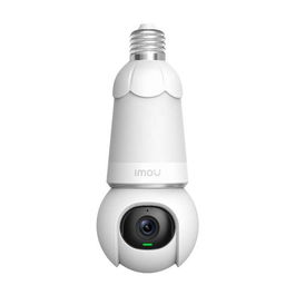 Imou Bulb Cam 2K, Cámara de Seguridad WiFi IP Exterior, Bombilla con Luz, 3MP, Visión Nocturna 25m, Seguimiento Automático, Blanco