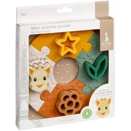 Sophie La Girafe - Rompecabezas de Aprendizaje Temprano Sophie la Jirafa, Mi Primer Puzzle, 8 Piezas, Caucho Natural SOP3056560103559
