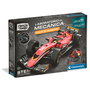 Clementoni 55672 Mechanics - Coche de Carreras, Kit de Construcción para Montar, Modelo Realista con Ruedas, Engranajes y Pistones con Movimiento, Para +8 Años