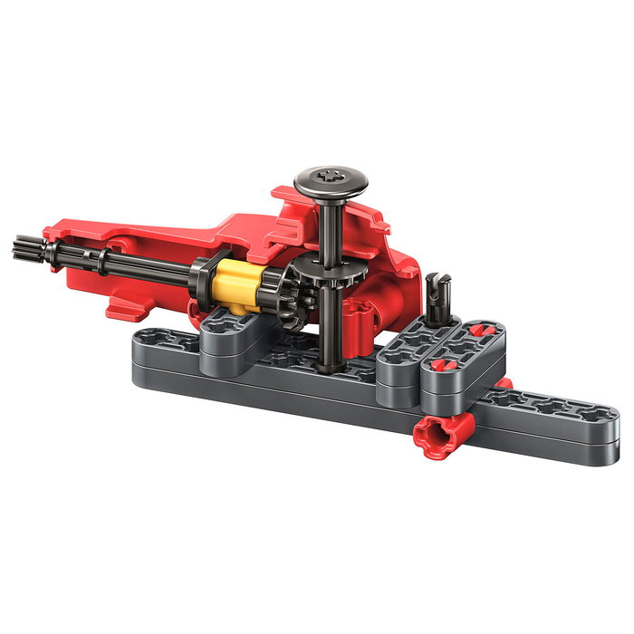 Clementoni 55672 Mechanics - Coche de Carreras, Kit de Construcción para Montar, Modelo Realista con Ruedas, Engranajes y Pistones con Movimiento, Para +8 Años