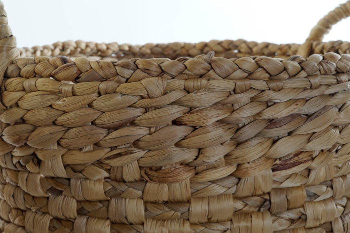 DKD Home Decor Cesta de Yute Marrón 38 x 41 x 38 cm Set de 4 Piezas Hecho a Mano Reciclable