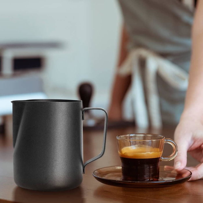 My Bar Lechera Acero Inoxidable Black 600ml 8x11cm (12 Unidades)