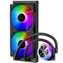 KeepOut XWC-240 Refrigeración Líquida AIO, 240mm, 2 Ventiladores ARGB de 12cm, Compatible con Intel LGA1700/1200/115x y AMD AM5/AM4, Negro