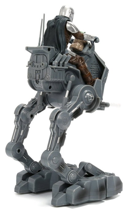 Jada Toys Star Wars Imperial Remnant AT-RT con El Mandaloriano y Grogu