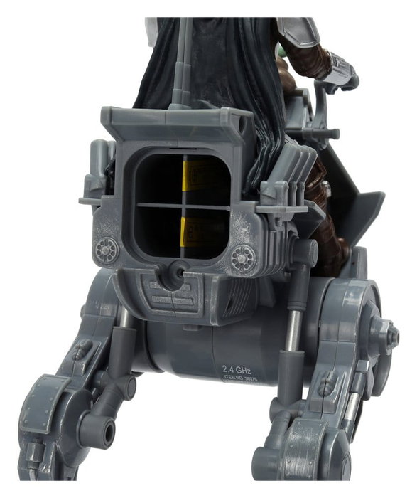 Jada Toys Star Wars Imperial Remnant AT-RT con El Mandaloriano y Grogu