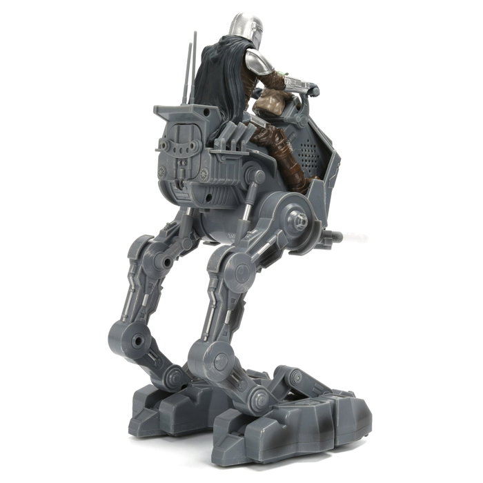 Jada Toys Star Wars AT-RT Imperial Remnant con El Mandaloriano y Grogu 1/12 Jada Toys Star Wars AT-RT Imperial Remnant con El Mandaloriano y Grogu 1/12