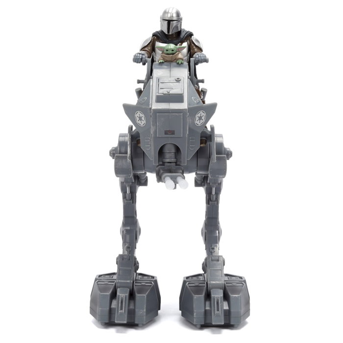 Jada Toys Star Wars AT-RT Imperial Remnant con El Mandaloriano y Grogu 1/12 Jada Toys Star Wars AT-RT Imperial Remnant con El Mandaloriano y Grogu 1/12