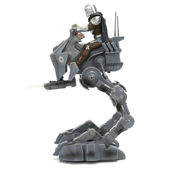 Jada Toys Star Wars AT-RT Imperial Remnant con El Mandaloriano y Grogu 1/12 Jada Toys Star Wars AT-RT Imperial Remnant con El Mandaloriano y Grogu 1/12