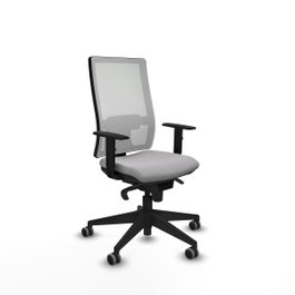 PIQUERAS Y CRESPO Silla de oficina Horna Gris claro y Blanco