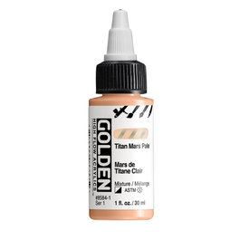 Golden High Flow Colores Acrílicos Titanico Marte Claro 30 ml