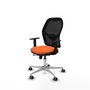 PIQUERAS Y CRESPO Silla de oficina Jorquera Naranja y Negro