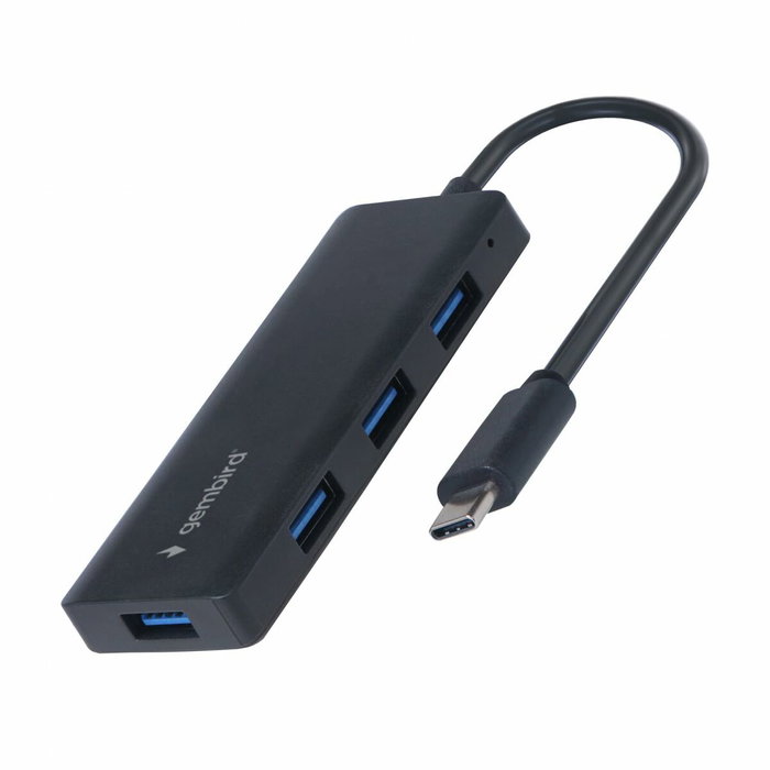 GEMBIRD UHB-CM-U3P4-02 Base para portátil y replicador de puertos USB 3.2 Gen 1 Type-C Negro GEMBIRD UHB-CM-U3P4-02 Base para portátil y replicador de puertos USB 3.2 Gen 1 Type-C Negro