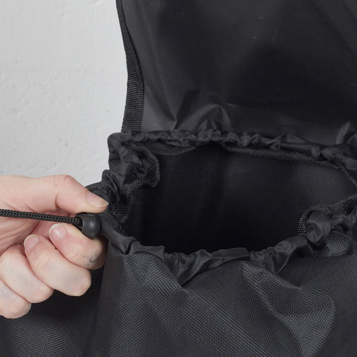 Entre Temps Carro de la Compra 2 Ruedas Negro 35x28x87 cm