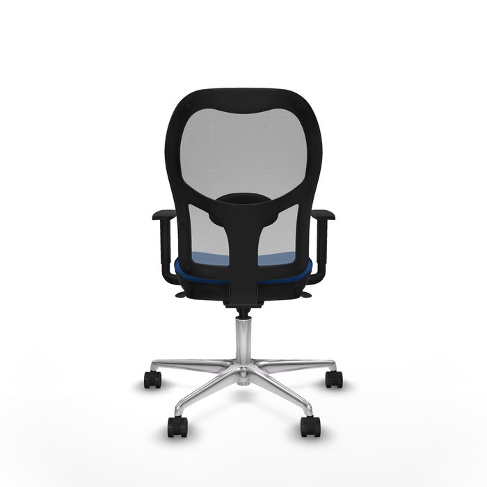 PIQUERAS Y CRESPO Silla de oficina Jorquera con mecanismo Sincro, Azul y Gris PIQUERAS Y CRESPO Silla de oficina Jorquera con mecanismo Sincro, Azul y Gris