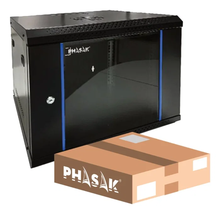 Phasak Armario Rack Mural Eco 9U PHO 2209D Negro Phasak Armario Rack Mural Eco 9U PHO 2209D Negro