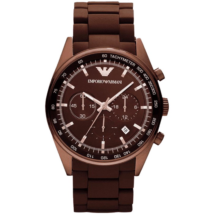 Armani AR5982 Reloj de hombre marrón con cronógrafo Armani AR5982 Reloj de hombre marrón con cronógrafo