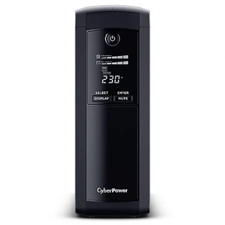 Cyberpower SAI Línea Interactiva VP1600ELCD 1600VA/960W 5 Salidas Formato Torre