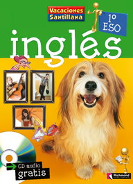 SANTILLANA, Vacaciones Inglés 1º ESO con CD - Santillana