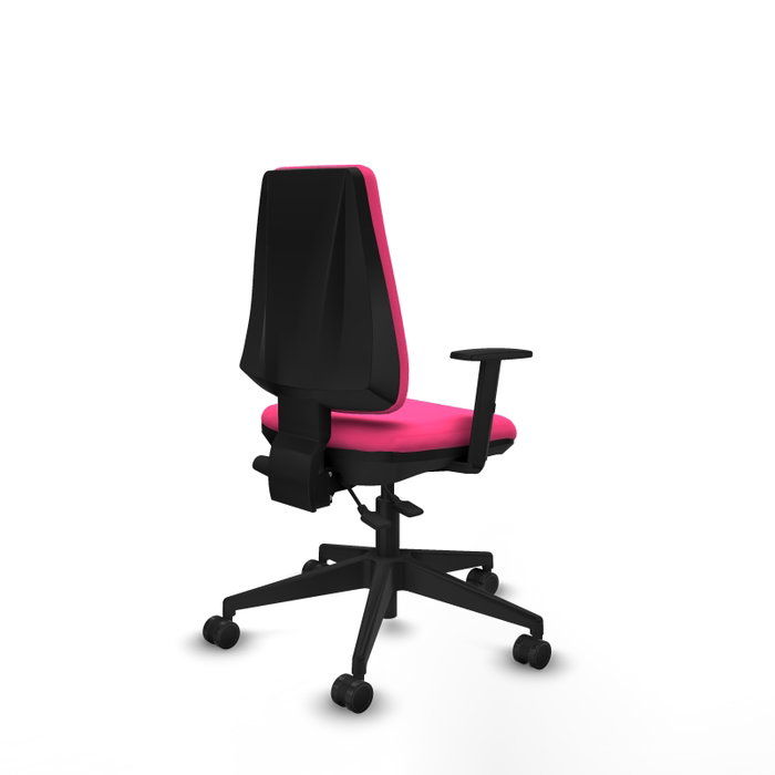 PIQUERAS Y CRESPO Silla de oficina Elche Rosa con mecanismo Asincro PIQUERAS Y CRESPO Silla de oficina Elche Rosa con mecanismo Asincro
