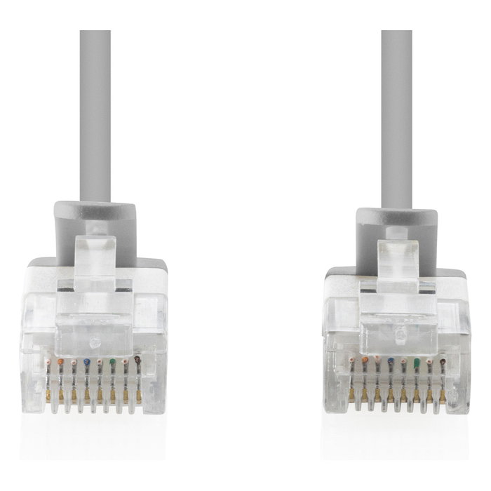 Digitus Cable de conexión CAT 6 U-UTP Slim Patch Cord Ethernet, 0.3m, Gris, Pack de 10 Digitus Cable de conexión CAT 6 U-UTP Slim Patch Cord Ethernet, 0.3m, Gris, Pack de 10