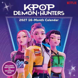 Pyramid International Calendario de Pared KPop Demon Hunters (2027) Cuadrado 30 x 30 cm