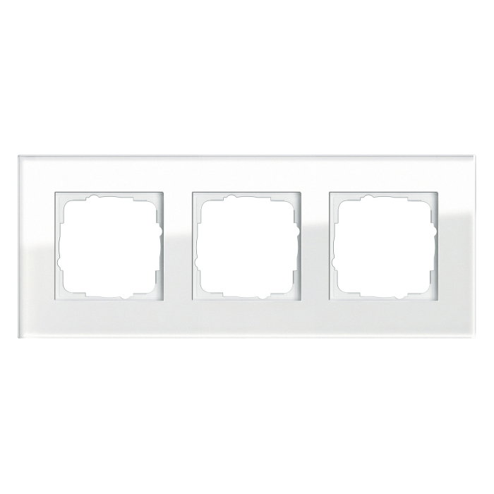GIRA Esprit Glas Marco 3-fach Blanco GIRA Esprit Glas Marco 3-fach Blanco