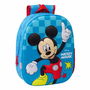 SAFTA Mochila 3D Mickey Disney Infantil 33cm