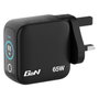 Verbatim Mini GaN Charger 65W con Pantalla (2xUSB-C, 1xUSB-A)