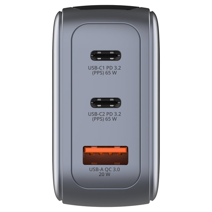 Verbatim Mini GaN Charger 65W con Pantalla TFT (2xUSB-C + 1xUSB-A) Verbatim Mini GaN Charger 65W con Pantalla TFT (2xUSB-C + 1xUSB-A)