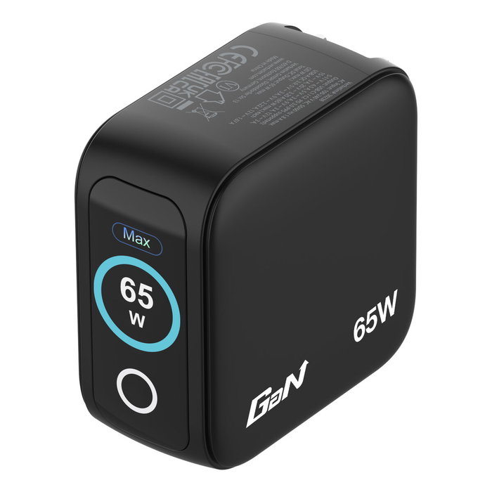 Verbatim Mini GaN Charger 65W con Pantalla TFT (2xUSB-C + 1xUSB-A) Verbatim Mini GaN Charger 65W con Pantalla TFT (2xUSB-C + 1xUSB-A)