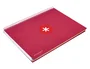 Antartik Cuaderno espiral A4 120h tapa forrada color frambuesa