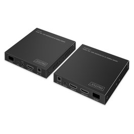 Digitus DS-55350 Extensor HDMI de Fibra Óptica 4K/60Hz Negro