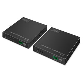 Digitus DS-55350 Extensor Set HDMI Fiber IP 4K/60Hz Negro