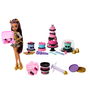 Mattel Monster High JBG78 Kit de Pastelería Cumplespantos con Muñeca Clawdeen Wolf +4 Años